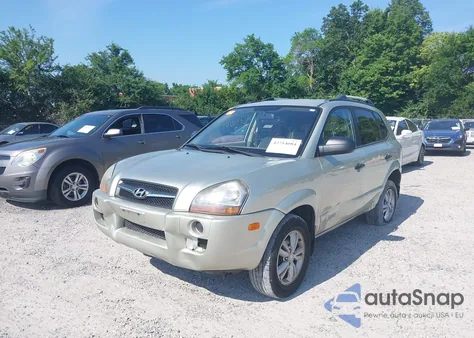 2009 Hyundai Tucson Gls from USA, damaged, VIN KM8JM12B99U988846